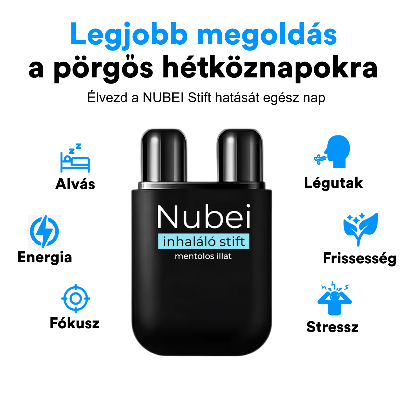 Nubei Mentolos Légúttisztító Stift